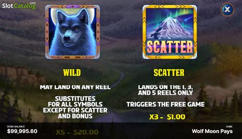 Wolf Moon Pays Slot - Play Online